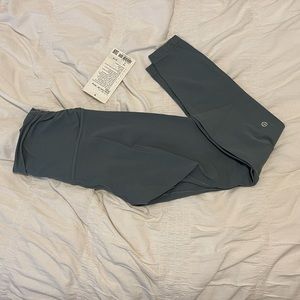 Lululemon Align Pant 28” Wrap waist Blue Leggings